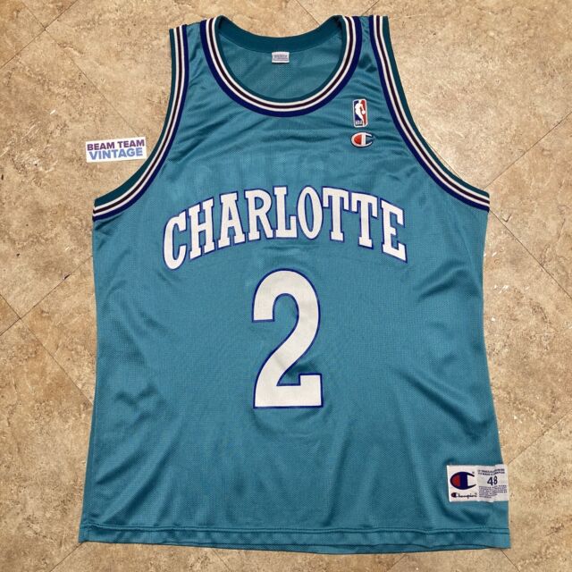 90s Charlotte Hornets Champion Muggsy Bogues Jersey - 5 Star Vintage