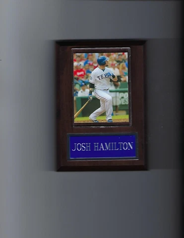 JOSH HAMILTON PLAQUE BASEBALL TEXAS RANGERS MLB Cover