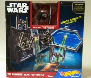 Hot Wheels Star Wars Tie Fighter Blast-out Battle Play Set - vehículo fundido a presión nuevo en caja - Imagen 1 de 5
