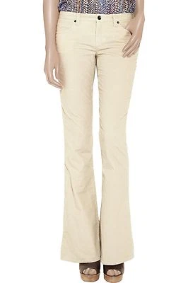 Pantalones para mujer Theory 4 S pana acampanada pierna cerdas blanqueador marfil sineli nuevos con etiquetas nuevos Foto 1 de 4