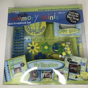 Juego de mini libro de recortes de memoria para niños My Vacation nuevo - Imagen 1 de 3