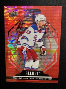 22-23 UD Allure Hockey Red Rainbow 54 Alexis LaFreniere