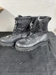 Belleville Military Gore-Tex Combat Dessert Black Vibram Boots Men’s US 5 X-WIDE - Picture 1 of 10