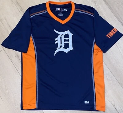 MLB Genuine Merchandise Detroit Tigers TX3 Cool Jersey Shirt Medium - Image 1 of 4
