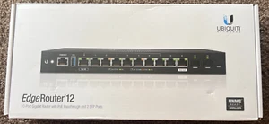 NEU Ubiquiti Networks UISP EdgeRouter 12 PoE Layer 2 SFP 12 Port Switch ER-12 - Bild 1 von 6