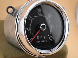 1960F 1961G 1962H Chrysler 300 Mechanical Console Tachometer OEM - Picture 1 of 9
