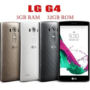 Smartphone LG G4 H815/H810/H811 3GB RAM 32GB ROM 5.5 pulgadas Desbloqueado LTE 4G - Imagen 1 de 12