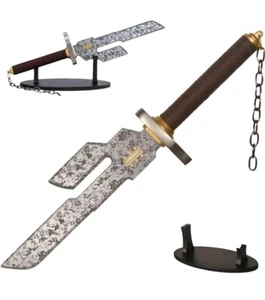 17.7" Fushiguro Toji Sword Cosplay Weapons Sword Real Metal with Display Stand - Picture 1 of 7