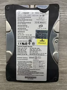 Seagate ST320410A U6 20GB 5400RPM 3.5" IDE Hard Drive - Picture 1 of 2