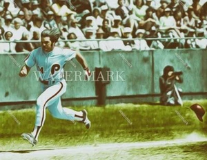 E695 Pete Rose Phillies Runs All Out 8x10 11x14 16x20 Oil Painting Photo - Picture 1 of 1