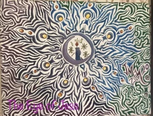 “ In a World Full of Darkness, Be The Light.” Original Acrylic On Canvas 14x 11 - Picture 1 of 2