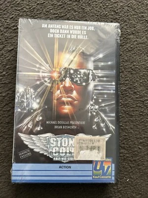 VHS Kassette Film Brian Bosworth „Stone Cold - Kalt wie Stein Neu Sealed Rar - Bild 1 von 4