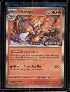 SVP116 Infernape Pre release promo Pokemon - Stamped Twilight Masquerade SVP 116 - Picture 1 of 2