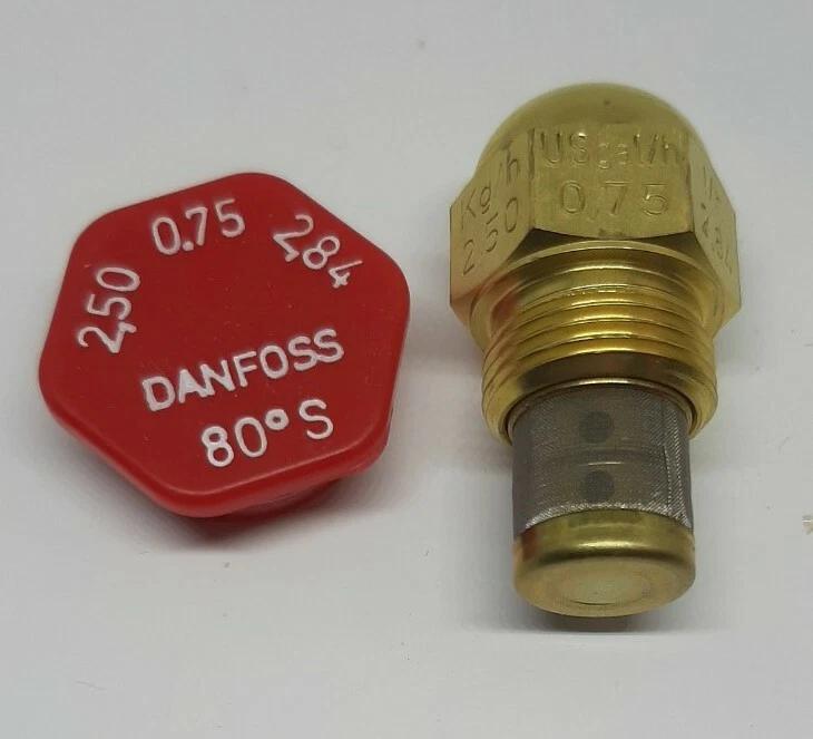 Ölbrenner Düse, Öldüse, Ölbrennerdüse Danfoss 0.75/80° Grad S / #20