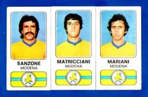 FIGURINA CALCIATORI PANINI 1976/77 N.398 SANZONE MATRICCIANI MARIANI REC/REMOVED - Picture 1 of 1