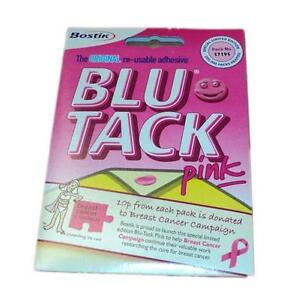 Blu Tac... PINK........... Re-Usable & Adhesive Blutac Blutak Tack Bluetack new