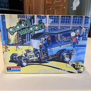 1:24 Monogram Tom Daniel Paddy Wagon Model Open Box Contents Sealed - Bild 1 von 12