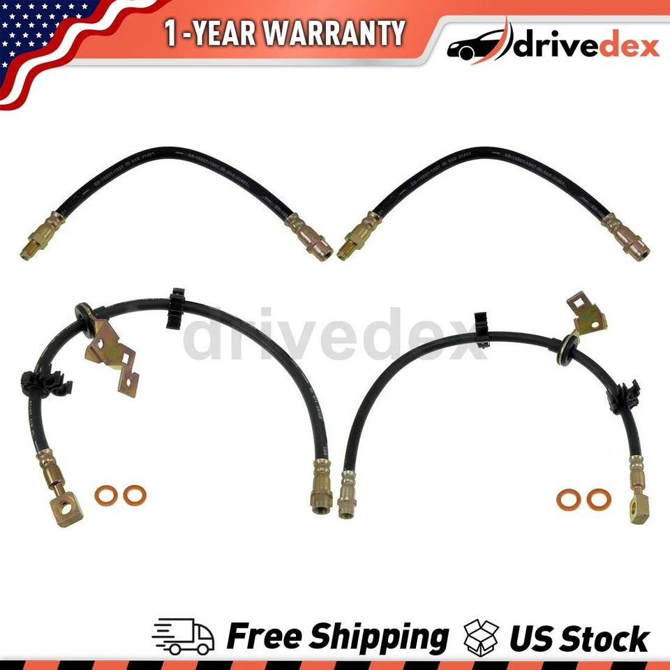 Dorman - Manguera de línea de freno de primera parada para Mercedes-Benz ML320 2000 2001 2002 2003 Foto 1 de 4