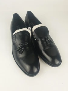 Harrykson London Größe 9 schwarze Halbschuhe mit Quasten - Bild 1 von 7