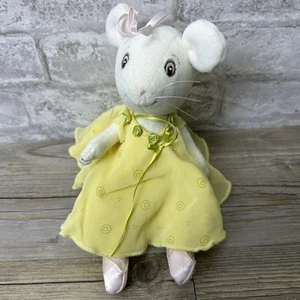 American Girl Do ANGELINA BALLERINA Plush 9” Mouse Doll Yellow Dress # 3743 - Picture 1 of 9