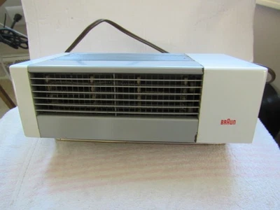 1970s BRAUN of WEST GERMANY. MODEL H2-U. HEATER & FAN. WORKS! MULTI-SPEED. NICE! - Image 1 of 4