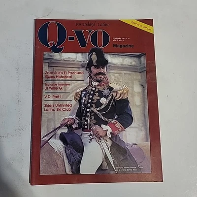 Q-VO Magazine February 1981 Vol. 2 No. 10 Zoo Suit El Pachuco - Image 1 of 4