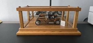 FRANKLIN MINT Die Cast 1921 ROLLS-ROYCE SILVER GHOST Copper Body W/Oak Case - Bild 1 von 18