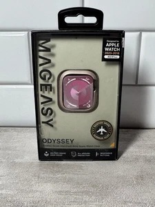 Boîtier Apple Watch en aluminium de qualité aéronautique MAGEASY - ODYSSEY - ROSE. Couleur limitée ! - Photo 1 sur 2