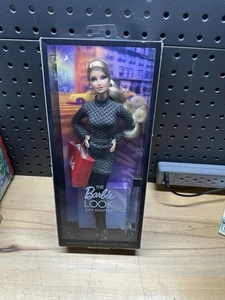 Barbie Look City Shopper Black Label Doll black Knit Dress Blonde 2012 NRFB Lara - Picture 1 of 2
