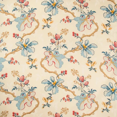 TELA - Brunschwig Fils - Impresión Fabriano - Crema - Pedido mínimo 2 yardas Foto 1 de 2