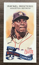 2023 Topps Allen & Ginter Rafael Montero 2022 World Series Champions Mini