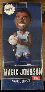 Magic Johnson 2014 Los Angeles Dodgers Bobblehead SGA ~ Lakers Legend - Picture 1 of 10