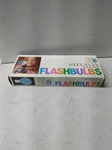 Prensa bombillas flash punto azul Sylvania vintage 25B paquete de 11 caja original - Imagen 1 de 2