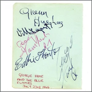 Georgie Fame and the Blue Flames Signatures (UK) - Bild 1 von 1