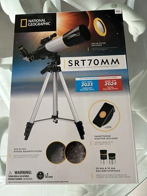 Telescopio refractor National Geographic 70MM con estuche Foto 1 de 4