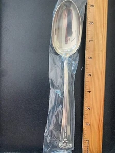 KIRK WORTHINGTON AK SEVERN  STERLING SILVER FLATWARE 1 SERVING SPOON MORE AV. - Picture 1 of 1