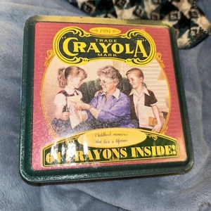 1994 Crayola Crayons 64 Box Original Tin - NEW & SEALED - Picture 1 of 2