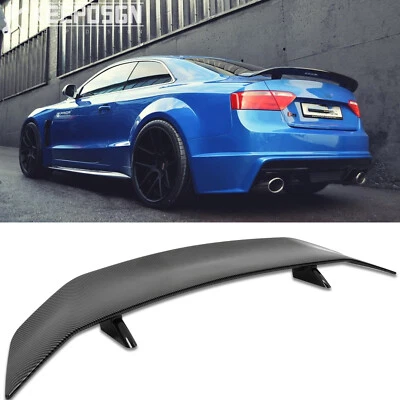 For Audi A5 S5 RS5 A6 S6 A7 S7 RS7 46" Rear Spoiler Racing GT Wing Carbon Fiber — 第 1/4 张图片