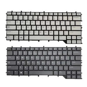 Keyboard for DELL Alienware M15 R2 M15 R3 P87F 0800DR 01JVRC Per-Key RGB Backlit - Bild 1 von 17
