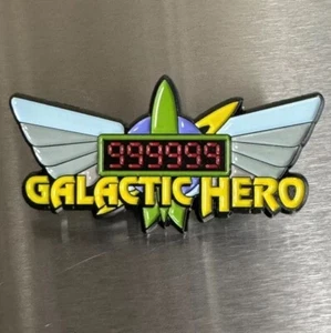 Galactic Hero Buzz Lightyear Space Ranger Spin Enamel Pin - Custom - Picture 1 of 3