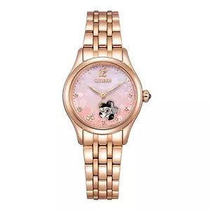 Reloj Citizen PC1017-88Y Automático Acero Inoxidable Sakura Edición Limitada Mujer - Imagen 1 de 5