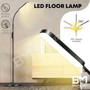 Dimmable Floor Lamp Corner Standing Night Light Modern Gooseneck Reading Light - Picture 1 of 12