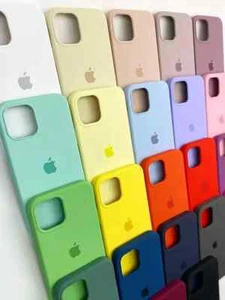 COVER in silicone per iPhone16 15 13 11 14 12 Pro Max. Vari colori disponibili. - Zdjęcie 1 z 14