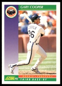 Puntuación Gary Cooper 1992 radiocontrol Houston Astros #840 - Imagen 1 de 2