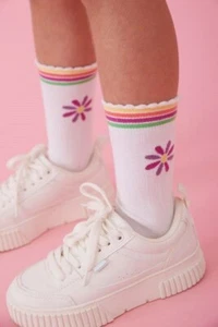JUBEL Calcetines Picnic Perfect Blanco T.116-122 VERANO 2025 NUEVO  - Imagen 1 de 3