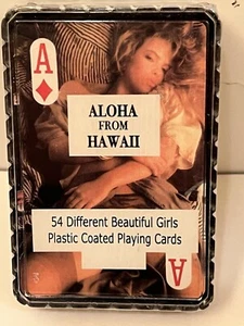 ADULT 54 DIFFERENT BEAUTIFUL GIRLS PLASTIC COATED PLAYING CARDS - Picture 1 of 9