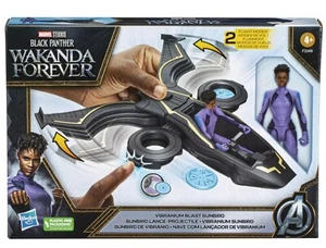 MARVEL Studios BLACK Panther Wakanda Forever Vaisseau Avec Lanceur De Vibranium - Photo 1/4