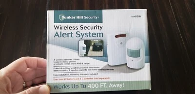Bunker Hill Wireless Security Alert System Indoor Or Outdoor Range 400 Ft. 61910 - Image 1 of 4