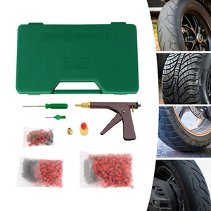 Tire Plugger Tubeless Tire Wheel Repair Gun Kit Mushroom Plug Probe Nozzle! - Picture 1 of 8