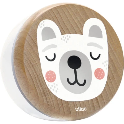 -uhr Musik aus Holz Bär Von Michelle Carlslund - Vilac 8532 - Bild 1 von 2